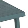 vidaXL Camping Table Green 79x56x64 cm PP Wooden Look