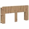 vidaXL Headboard Cabinet Artisan Oak 160 cm Engineered Wood