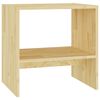 vidaXL Bedside Cabinet 40x30,5x40 cm Solid Wood Pine