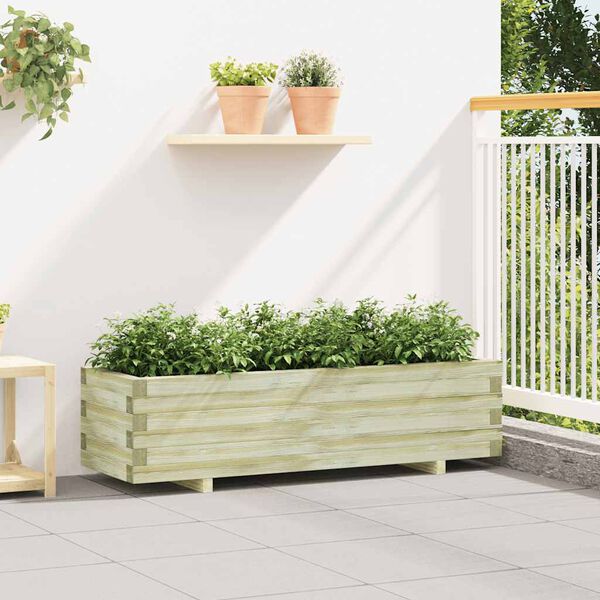 vidaXL Raised Bed 120x40x30 cm Wood Rectangular
