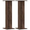 vidaXL Plant Stands 2 pcs Brown Oak 30x30x95 cm Engineered Wood
