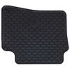 vidaXL Car Mat 4 pcs Black suitable for Hyundai i20 2020- Rubber