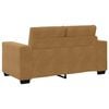 vidaXL Sofa Brown 160 x 77 x 82 cm Fabric