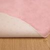 vidaXL Faux Rabbit Fur Rug Olite Pink &Oslash; 200 cm Polyester