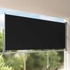 vidaXL Patio Retractable Side Awning 160 x 300 cm Black