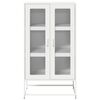 vidaXL Highboard White 68x39x123 cm Steel