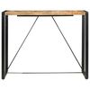 vidaXL Bar Table 140x70x110 cm Solid Mango Wood