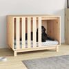vidaXL Dog House Natural 90 x 60 x 67 cm