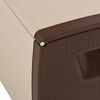 vidaXL Storage Box Beige and Brown 122x56x63 cm