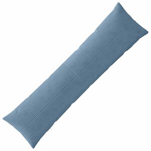 vidaXL Cushion Cover ALMELO Blue 40 x 145 cm Corduroy