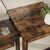 vidaXL Coffee Table Set 2 pcs Smoked Oak Engineered Wood