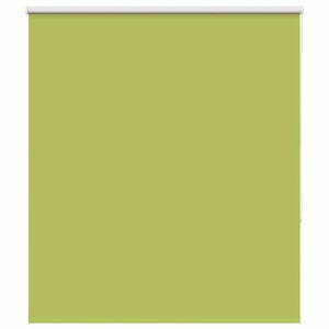 vidaXL Roller Blind Blackout Leaves Green 140x130 cm Fabric Width 136.6 cm Polyester