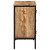 vidaXL Sideboards 2 pcs 70x35x70 cm Solid Rough Wood Mango