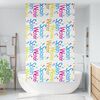 vidaXL Shower Roller Blind 120x240 cm Fabric Width 116 cm