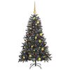 vidaXL Artificial Christmas Tree with 150 LEDs with Stand Green 150 cm