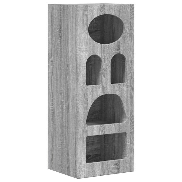 vidaXL Sideboard Grey Sonoma 40 x 35 x 100.5 cm Engineered Wood