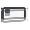 vidaXL Toddler Safety Bed Rail Dark Grey 140x25 cm Fabric