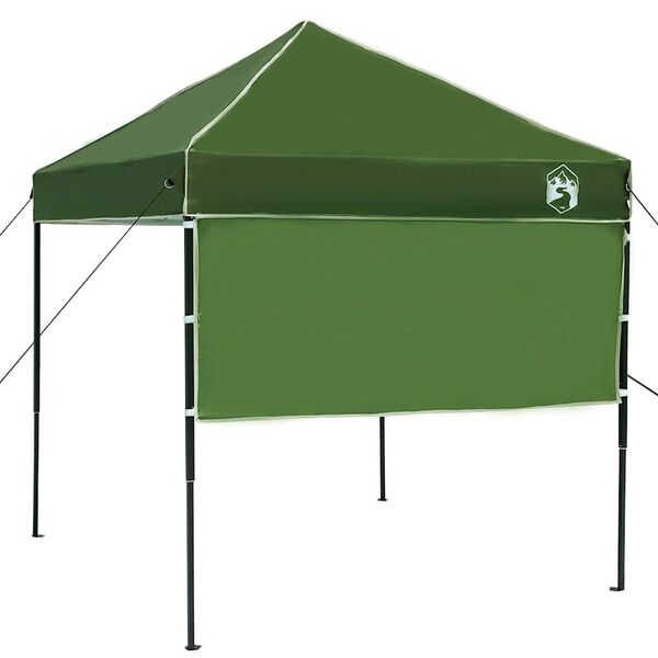 vidaXL Canopy Tent Manual Green 194 x 194 x 251 cm Fabric