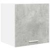 vidaXL Hanging Cabinet 2 pcs Concrete Grey and White 40 x 31 x 40 cm