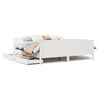 vidaXL Bed Frame without Mattress White 160x200 cm Solid Wood Pine