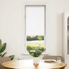 vidaXL Roller Blind Blackout White 60x150 cm Fabric Width 55.7 cm Polyester