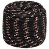 vidaXL Multipurpose Utility Rope 16 mm 100 m Black and Red PP
