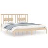 vidaXL Bed Frame without Mattress Solid Wood Super King