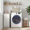 vidaXL Wash Machine Cabinet with Storage Grey Sonoma 67.5 x 48 x 97 cm