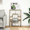 vidaXL Bookcase Artisian Oak 63x20x90 cm Engineered Wood