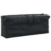 vidaXL Outdoor Strorage Bag Black 125 x 32 x 50 cm 210D Oxford Fbric