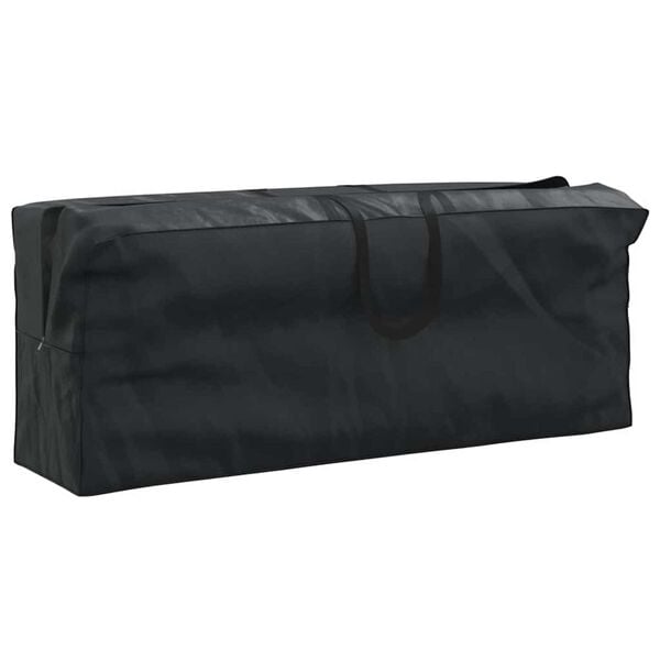 vidaXL Outdoor Strorage Bag Black 125 x 32 x 50 cm 210D Oxford Fbric
