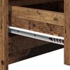 vidaXL Bedside Cabinet Old Wood 38 x 34 x 61 cm Engineered wood