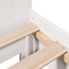 vidaXL Bed Frame without Mattress White 80x200 cm Solid Wood Pine