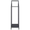 vidaXL Firewood Rack Anthracite 40x25x90 cm Cold-rolled steel