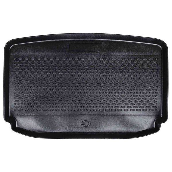 vidaXL Trunk Mat Black FABIA Rubber