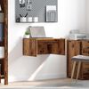vidaXL Wall-Mounted Desk Old Wood 60 x 45 x 30 cm Engineered Wood