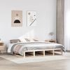 vidaXL Bed Frame without Mattress 180x200 cm Super King Solid Wood Pine