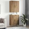 vidaXL Highboard Artisan oak 69.5 x 34 x 180 cm Engineered Wood