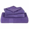 vidaXL Bath Towels "FROGN" 10 pcs Purple 100x150 cm 360 gsm