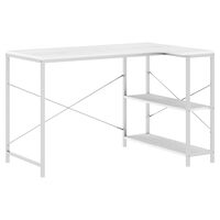 vidaXL Computer Desk White 110x72x70 cm Engineered Wood