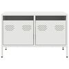 vidaXL TV Cabinet White 68x39x43.5 cm Cold-rolled Steel