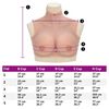 vidaXL Silicone Breastplate Natural H Cup
