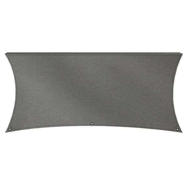Mestic Awning Shade Cloth with LED 2.5x4 m Anthracite