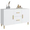 vidaXL Sideboard White 100x36x60 cm Engineered Wood