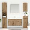 vidaXL Sink cabinet with Storage with Door Artisan Oak Engineered Wood