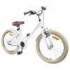 vidaXL Kids Bike 18'' for 5-7 Years Old White