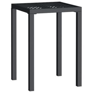 vidaXL Garden Table Anthracite 50x50x72 cm Steel