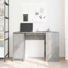 vidaXL Desk Concrete Grey 120x42x76 cm Engineered Wood