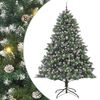 vidaXL Artificial Christmas Tree with Stand Green 160 x 160 x 240 cm