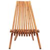 vidaXL Folding Outdoor Lounge Chair Solid Acacia Wood